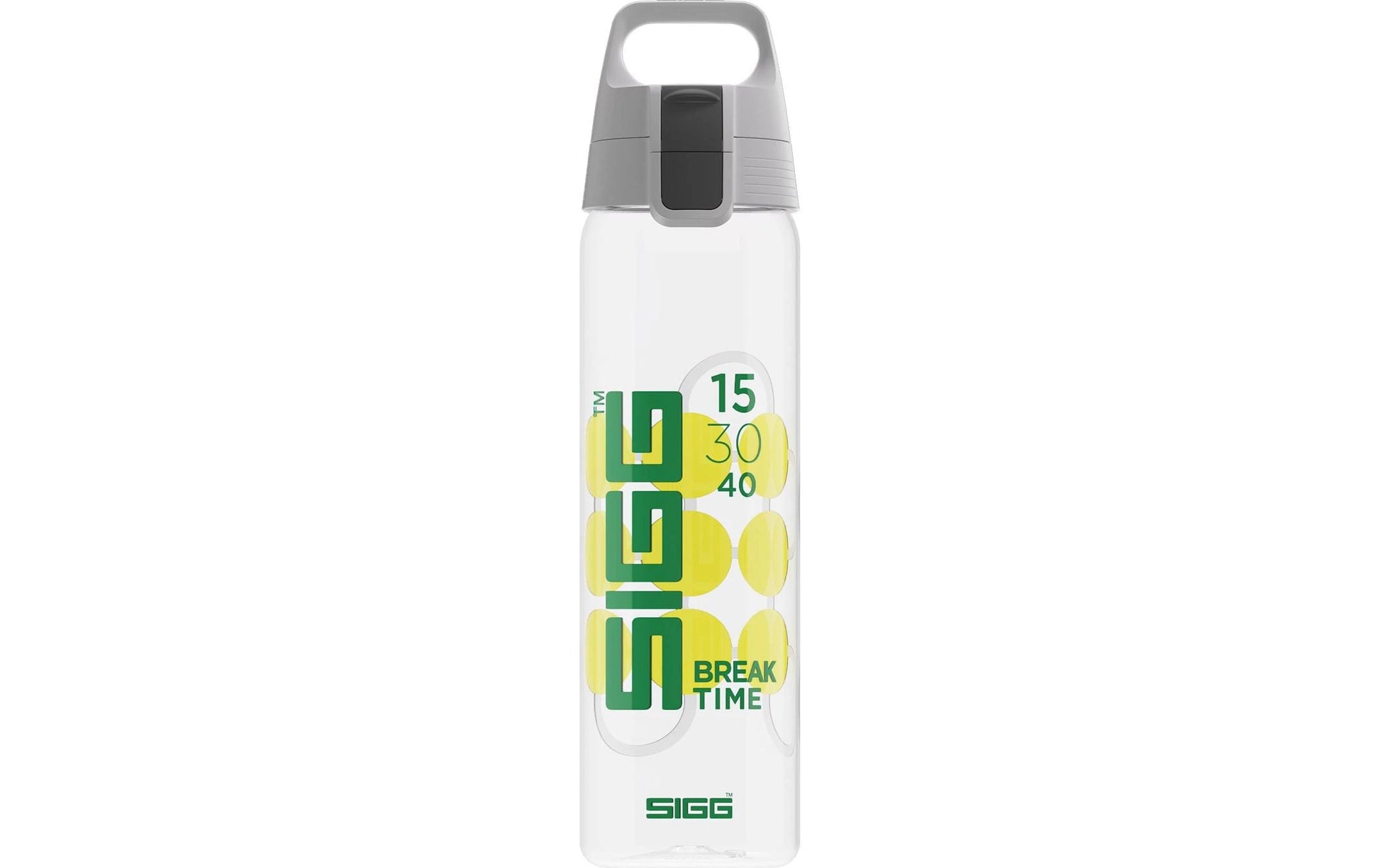 SIGG Total Clear One Kindertrinkflasche 750 ml – Druckknopfdeckel, BPA-frei, Tritan
