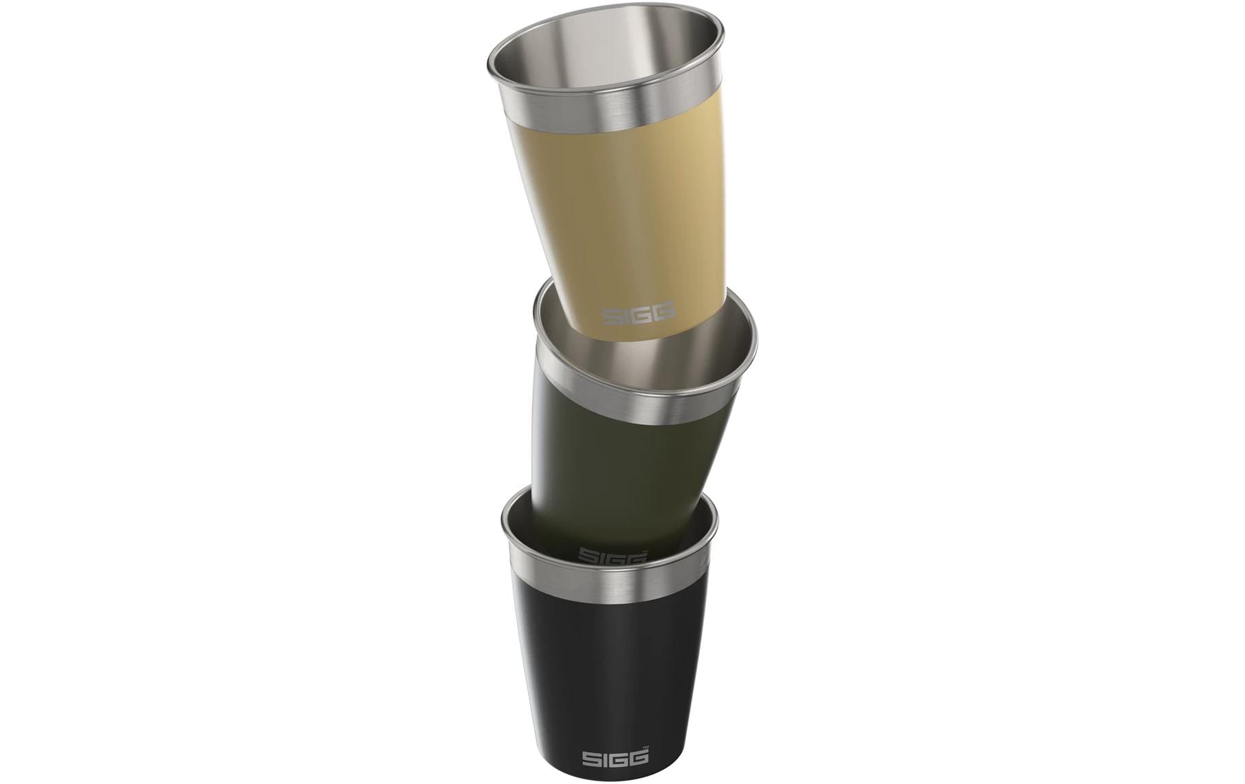 SIGG Becher – 350 ml, Ø 8,4 cm, H 17,0 cm, Edelstahl, mehrfarbig, spülmaschinenfest, BPA-frei