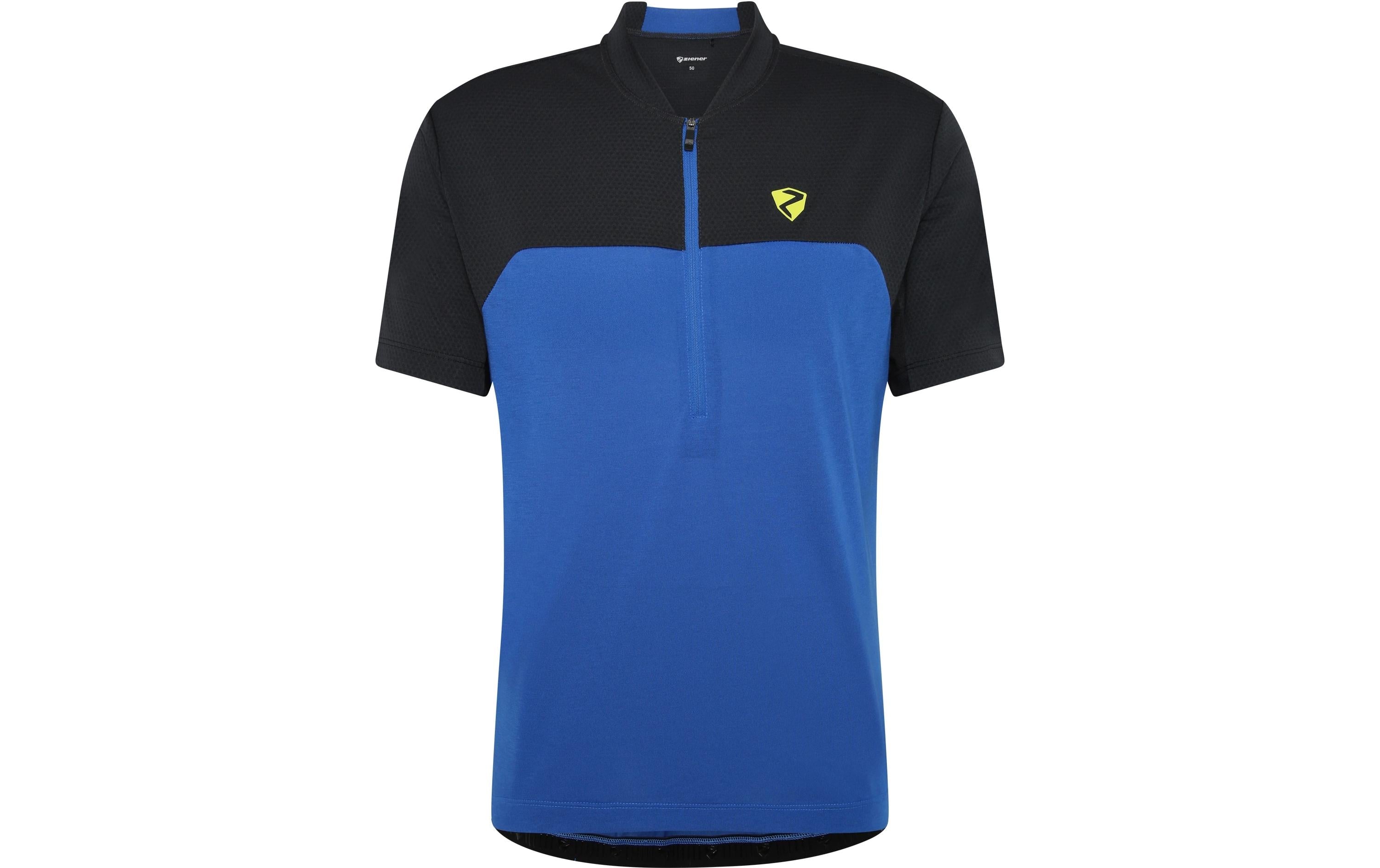 Ziener Herren-T-Shirt NARIUS-Z – kobaltblau, Grösse 56