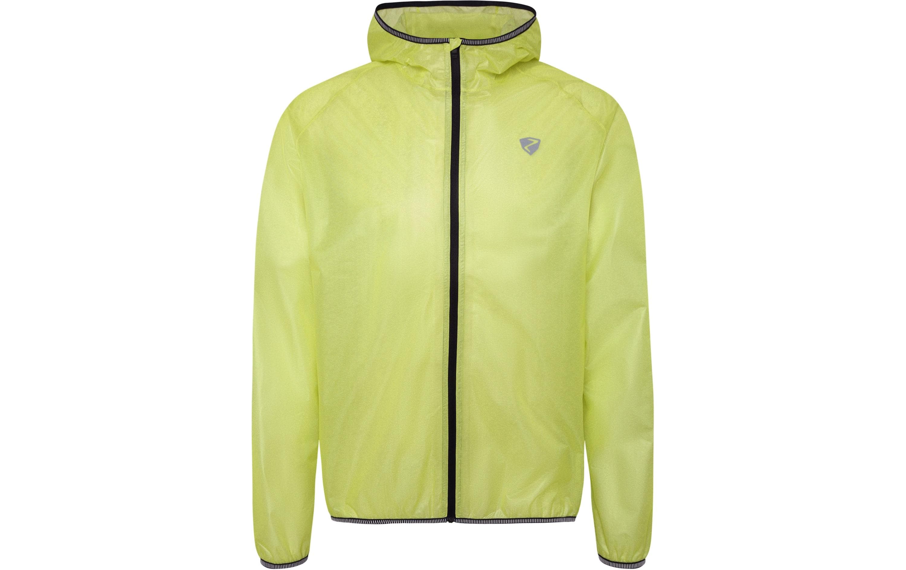 Ziener Herren-Wetterjacke NATIUS-Z – gelbgrün, Grösse 58