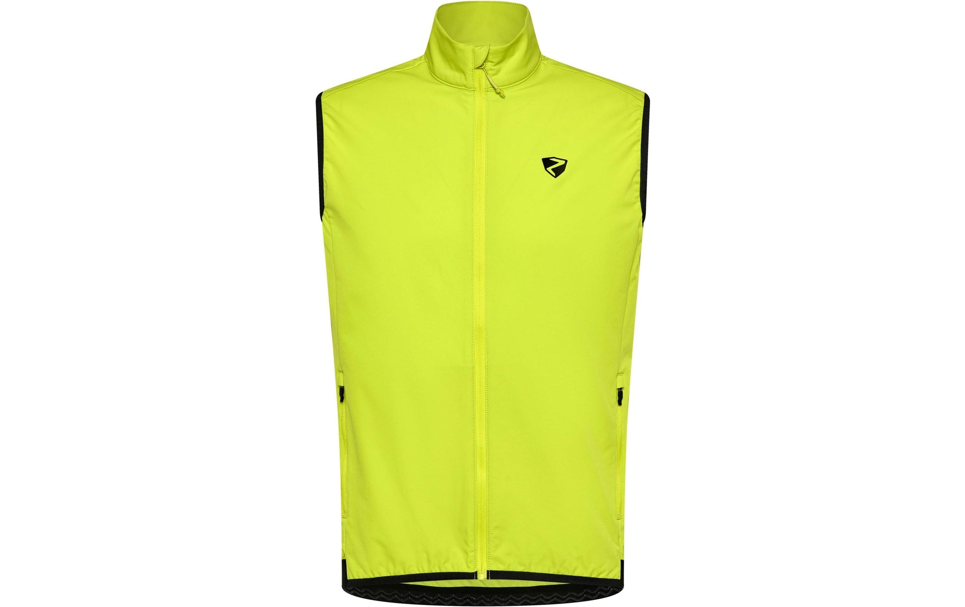 Ziener Veloweste – Grösse 50, Gelbgrün, Polyester, Herren