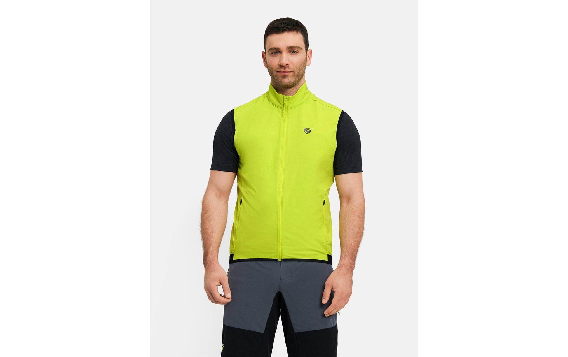 Ziener Veloweste – Gelbgrün, Gr. 54, Polyester