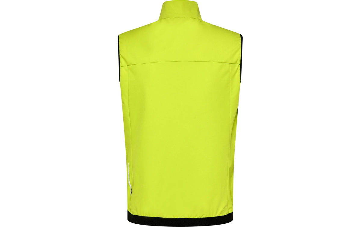 Ziener Veloweste – Grösse 48 – Polyester, Gelbgrün, reflektierend