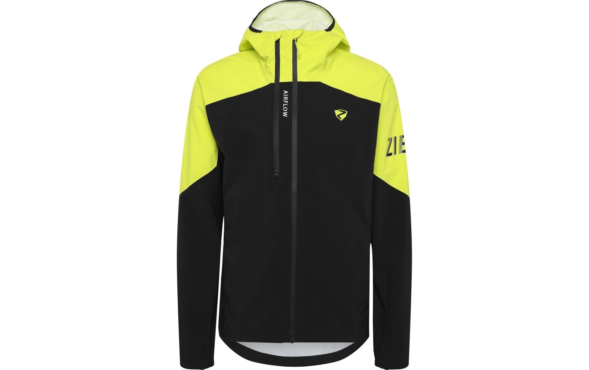 Ziener Herren-Wetterjacke NEMIL-Z – grün/schwarz, Grösse 48