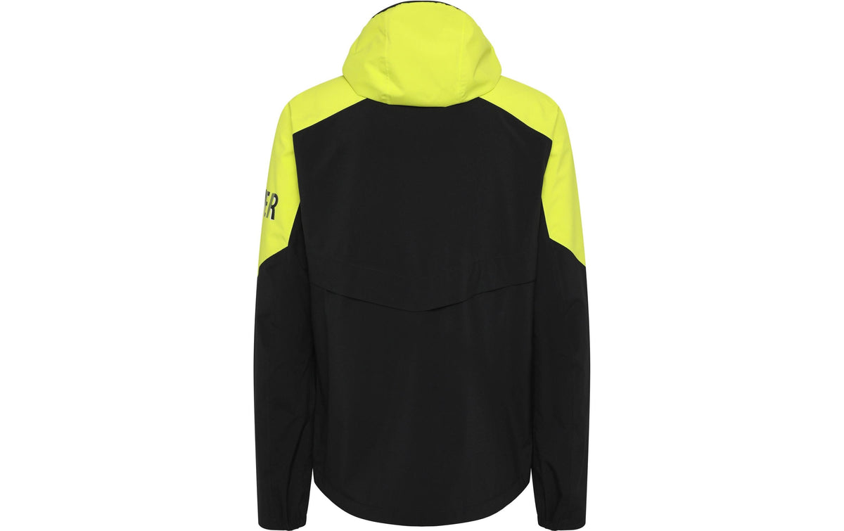 Ziener Regenjacke NEMIL-Z – Grösse 58 – Grün/Schwarz, Polyester, Herren