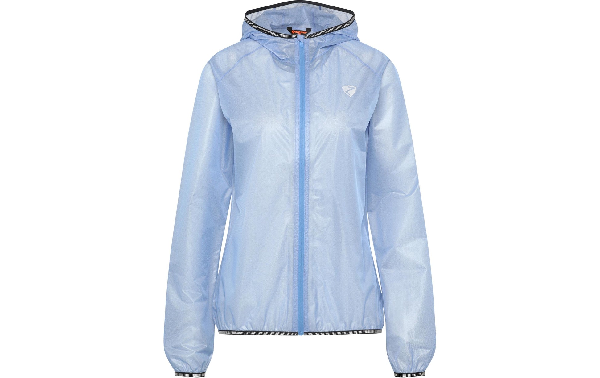 Ziener Regenjacke, NATINA-Z – Grösse 44 – Polyester/Polyurethan (PU), Blau
