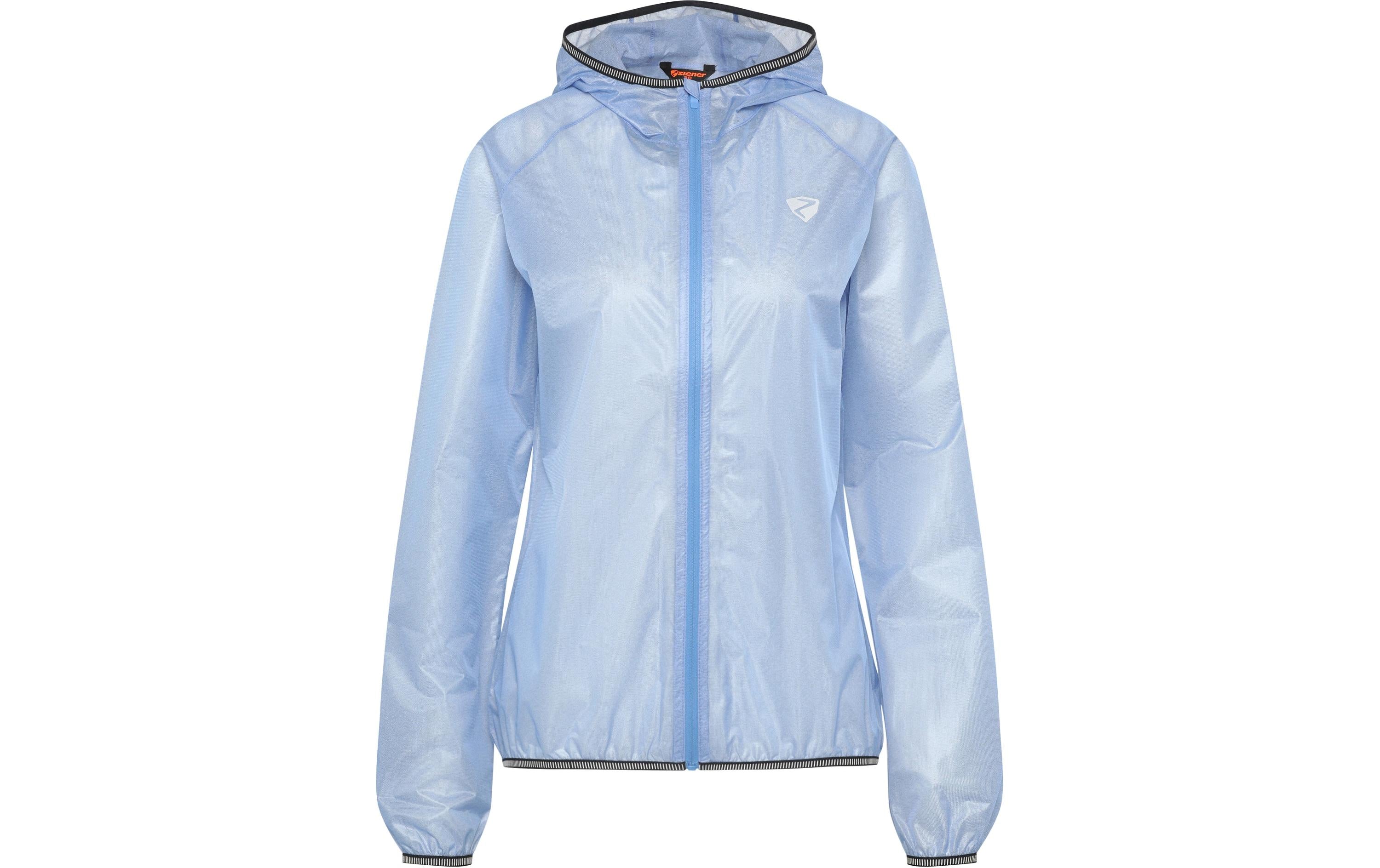 Ziener Regenjacke, NATINA-Z – Grösse 44 – Polyester/Polyurethan (PU), Blau