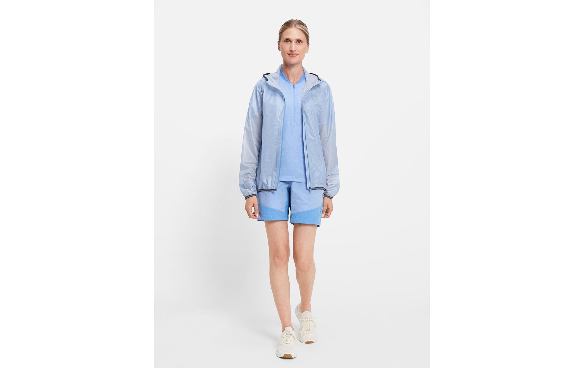 Ziener Regenjacke, NATINA-Z – Grösse 44 – Polyester/Polyurethan (PU), Blau