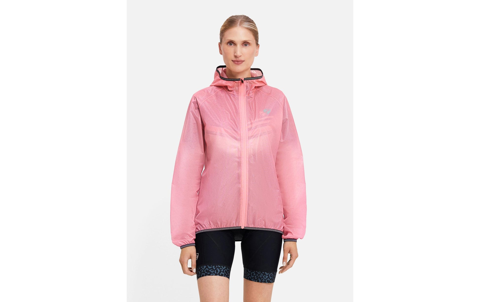 Ziener Regenjacke NATINA-Z – 40 – Rosa, Polyester, Polyurethan (PU)