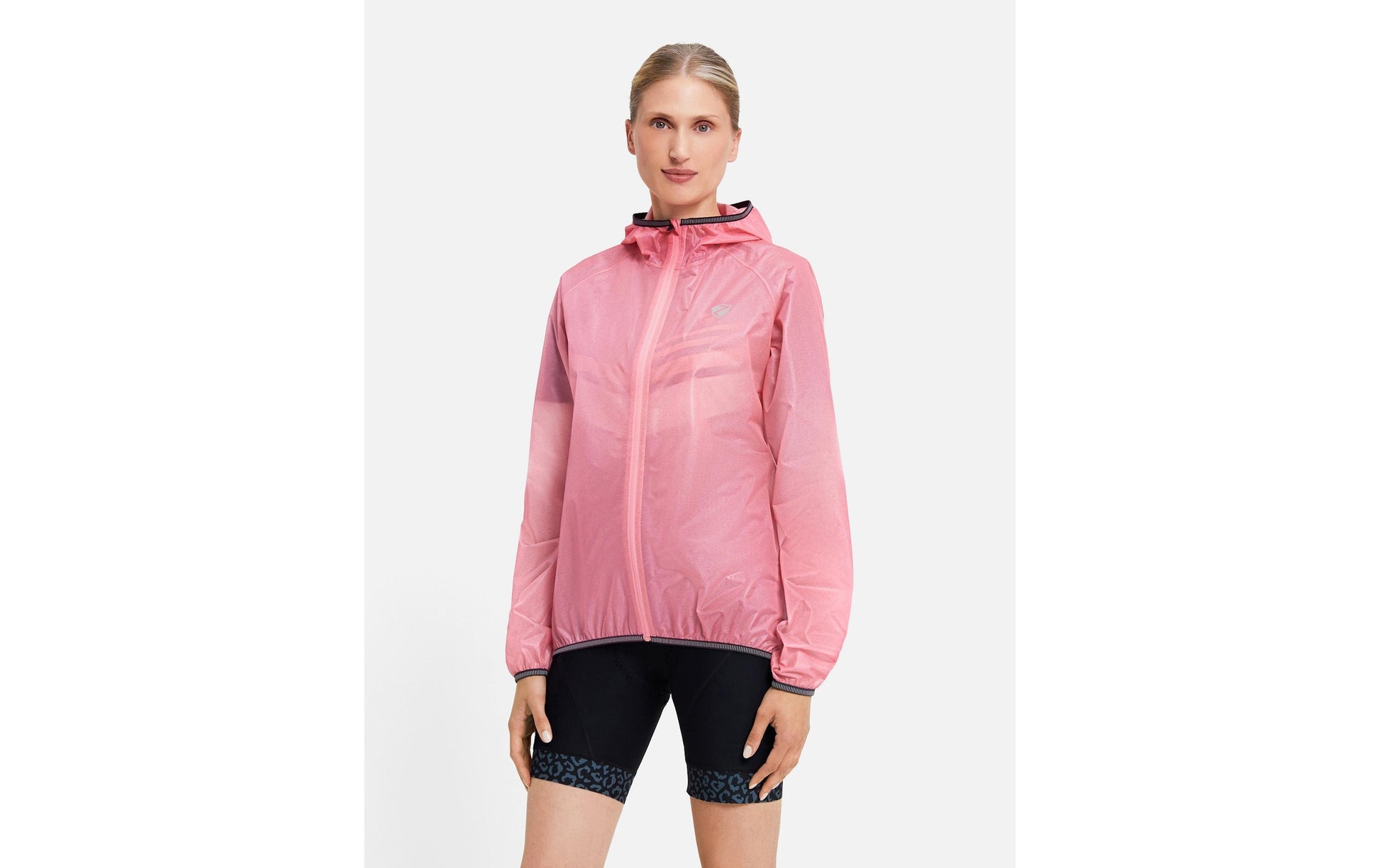 Ziener Regenjacke NATINA-Z – 40 – Rosa, Polyester, Polyurethan (PU)