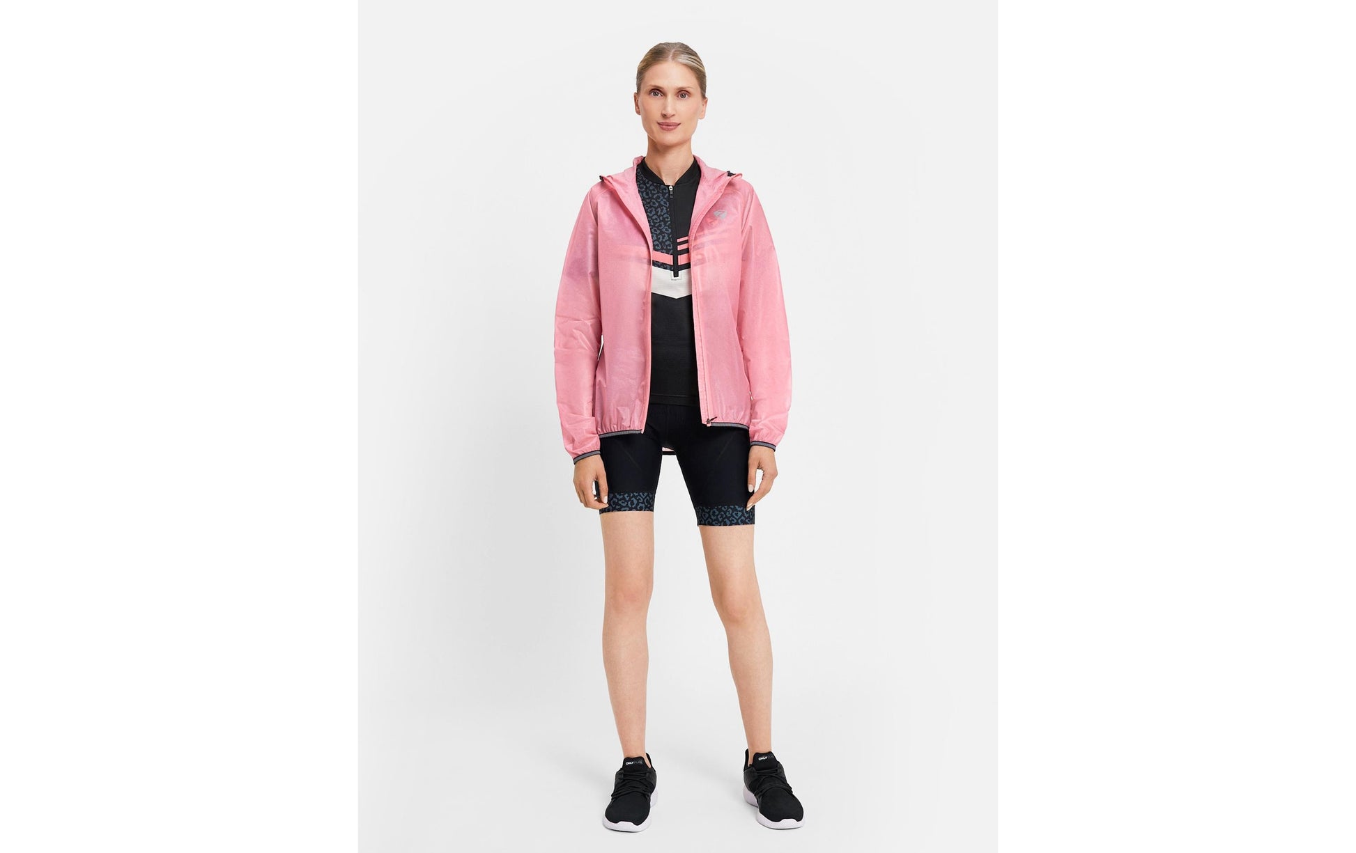 Ziener Regenjacke NATINA-Z – Grösse 36 – Rosa, Polyester, PU-beschichtet