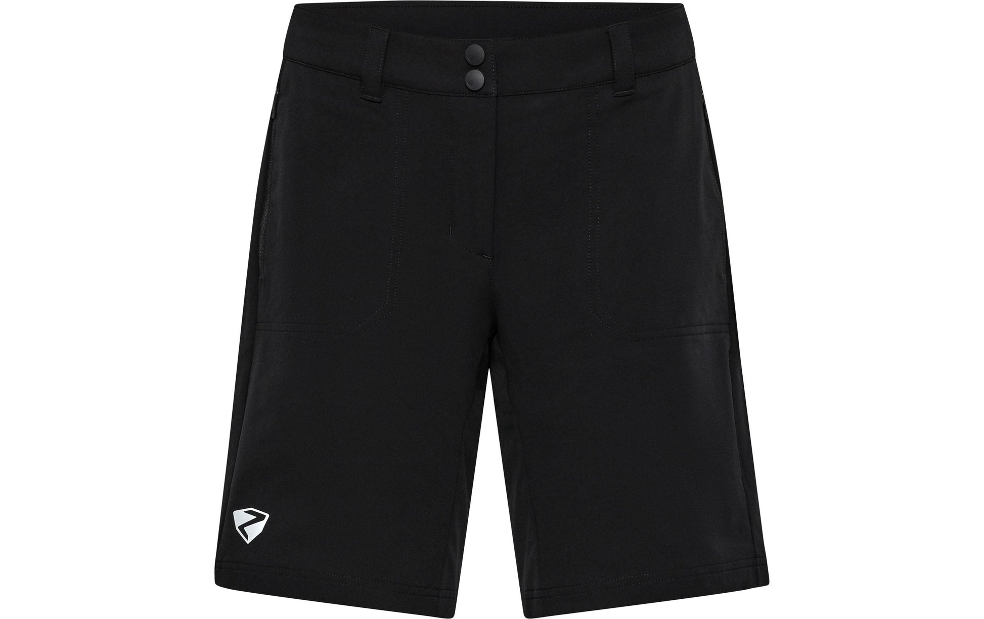 Ziener Damen-Velohose NAKOA-Z – schwarz, Grösse 34