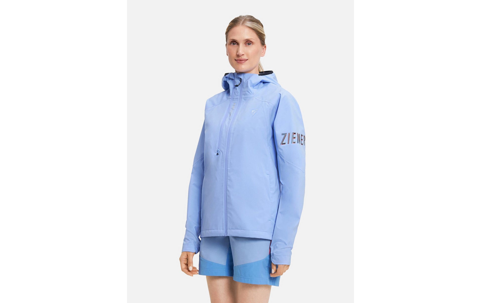 Ziener Regenjacke NEHLE-Z – Grösse 34 – Blau, Polyester