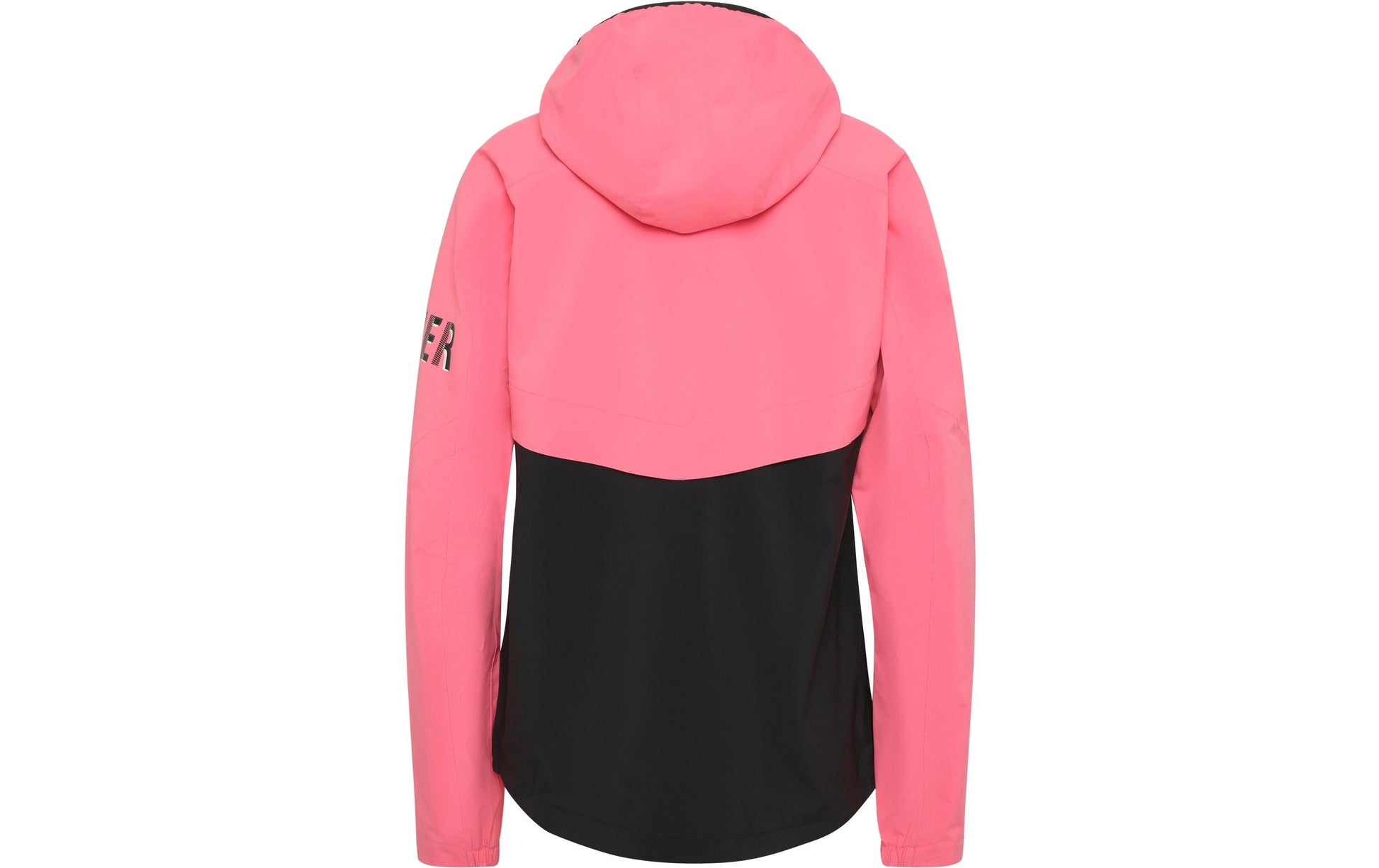 Ziener Damen-Wetterjacke – Schwarz/Rosa, Grösse 42