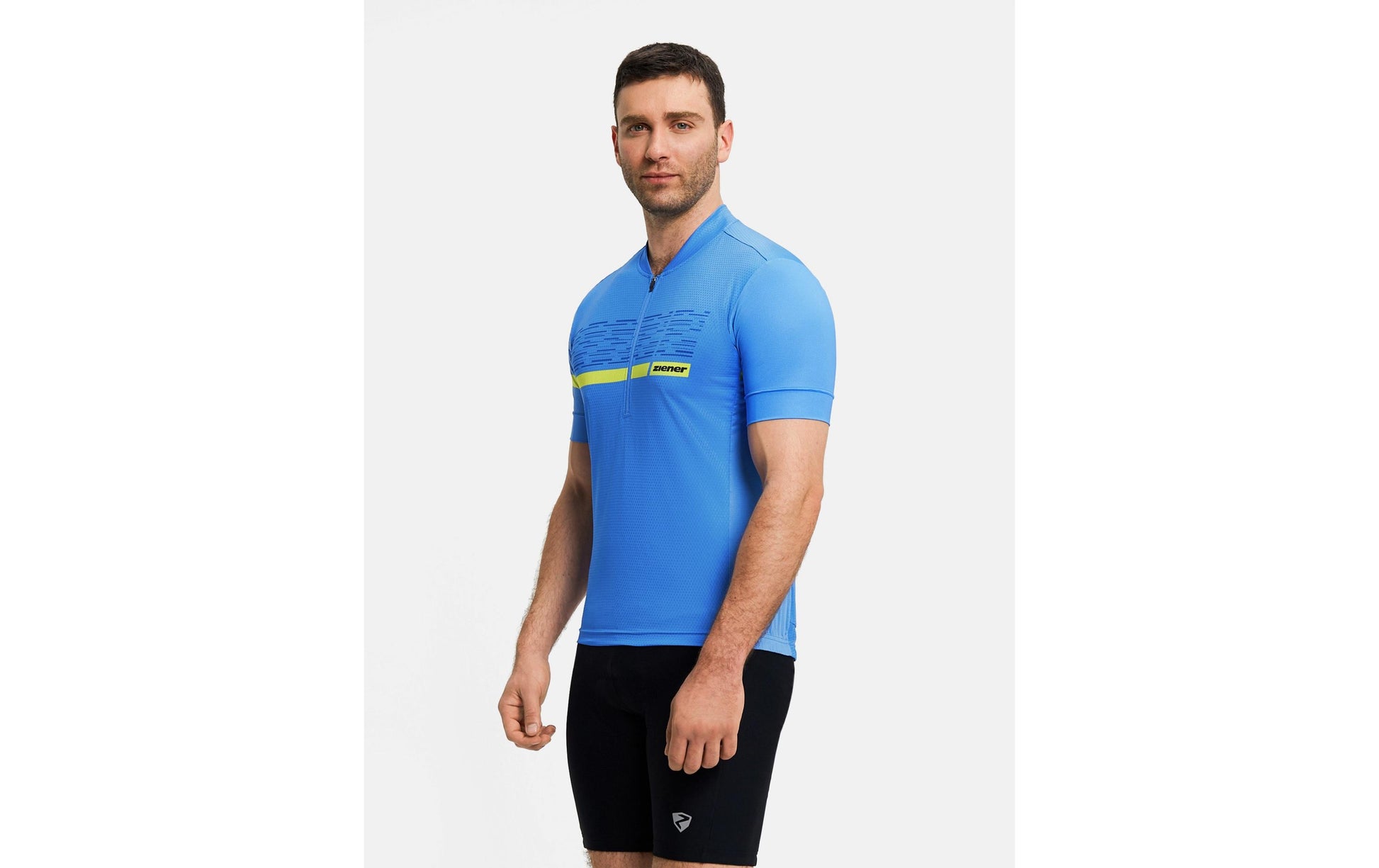Ziener Velotrikot NEMIC-Z – Grösse 56 – Blau, Polyester/Elasthan, Kurzarm, Herren