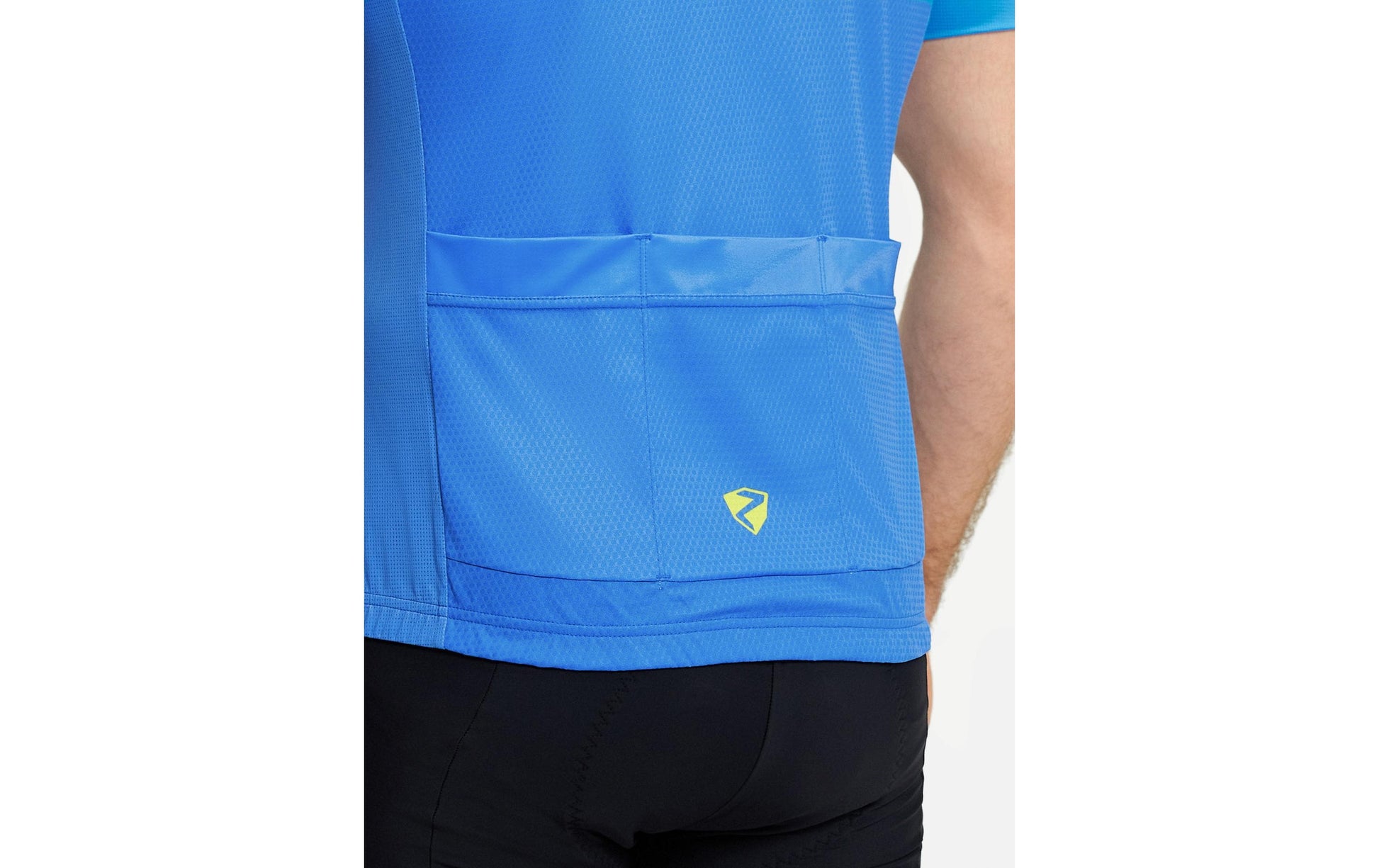 Ziener Velotrikot NEMIC-Z – Grösse 56 – Blau, Polyester/Elasthan, Kurzarm, Herren