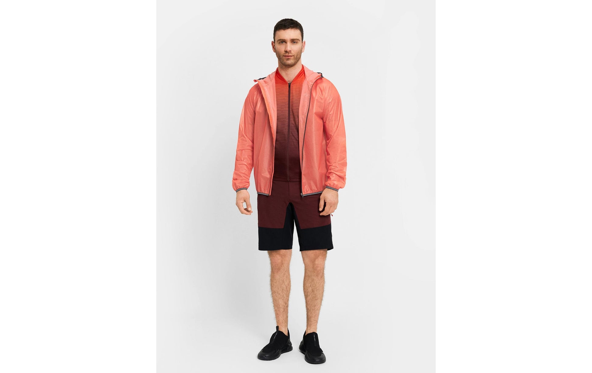Ziener Herren-Wetterjacke NATIUS-Z – orange, Grösse 48