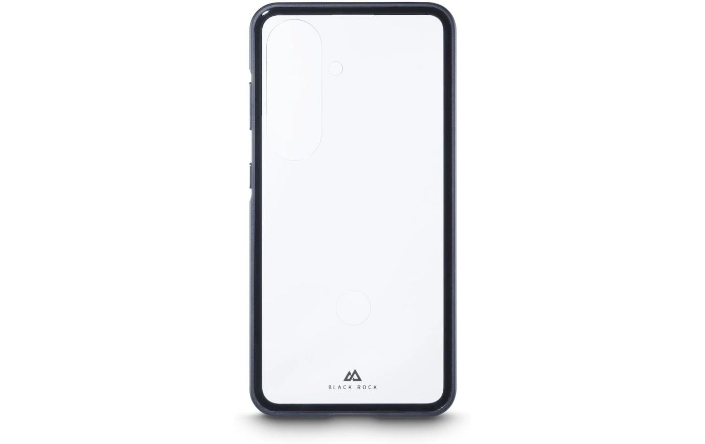 Black Rock Cover 360° Glas Rückcover – für Samsung Galaxy S26, Aluminium+Glas+PC, schwarz/transparent