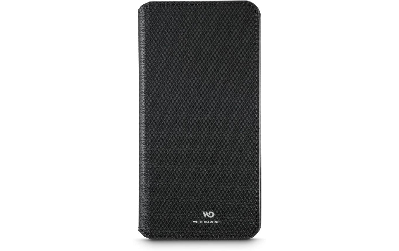 White diamonds Slim Folio – für Samsung Galaxy S26, PU+TPU, Schwarz