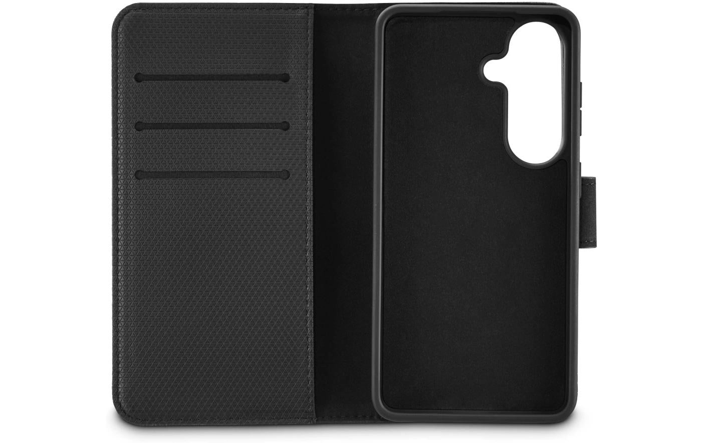 Black rock Booklet 2-1 – Wallethülle – für Samsung Galaxy S26, PU+PC+TPU, Schwarz