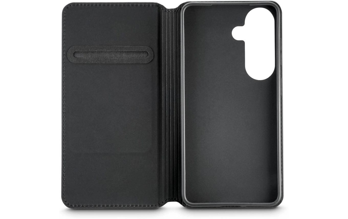 White diamonds Slim Folio – für Samsung Galaxy S26, PU+TPU, Schwarz