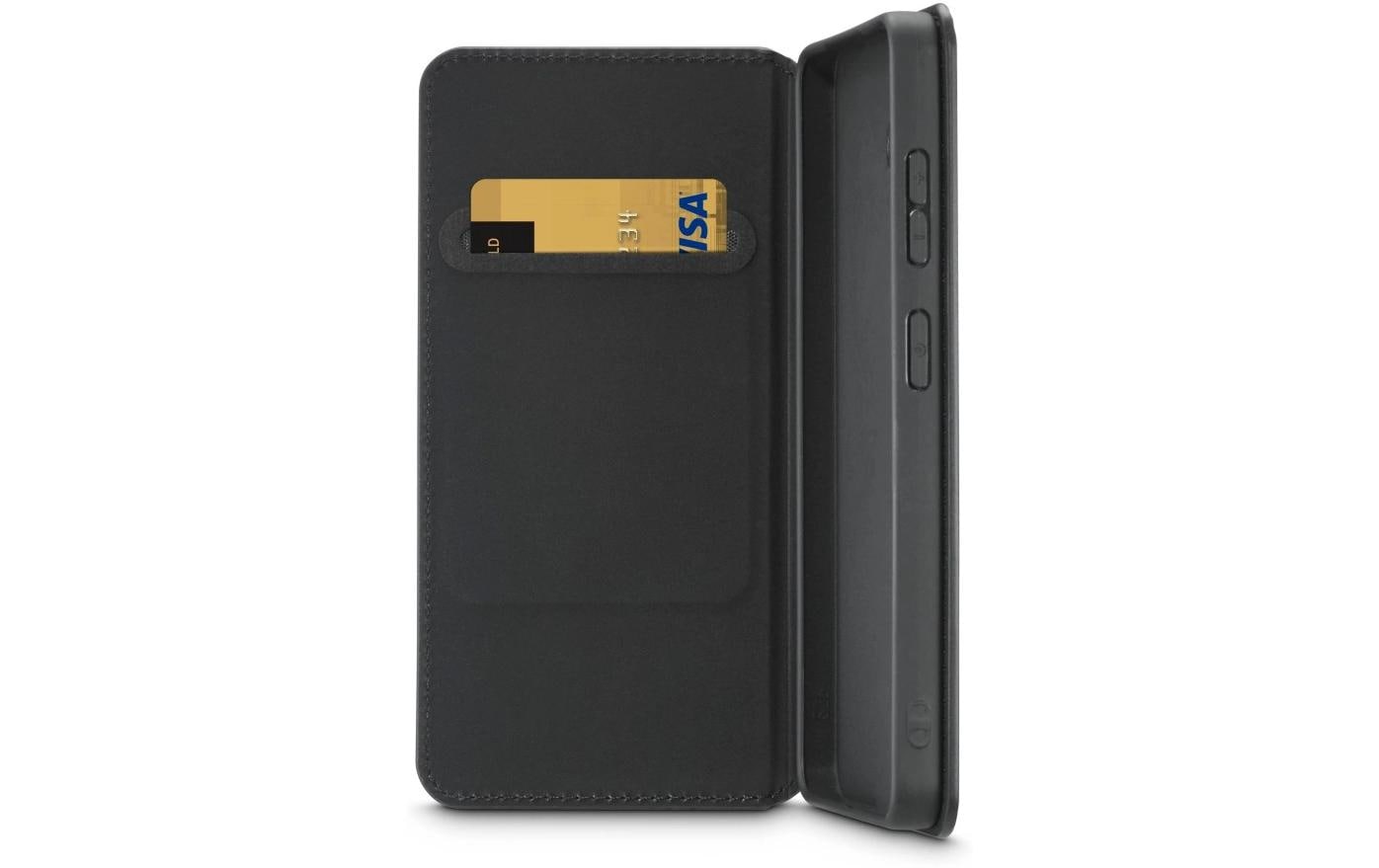 White diamonds Slim Folio – für Samsung Galaxy S26, PU+TPU, Schwarz