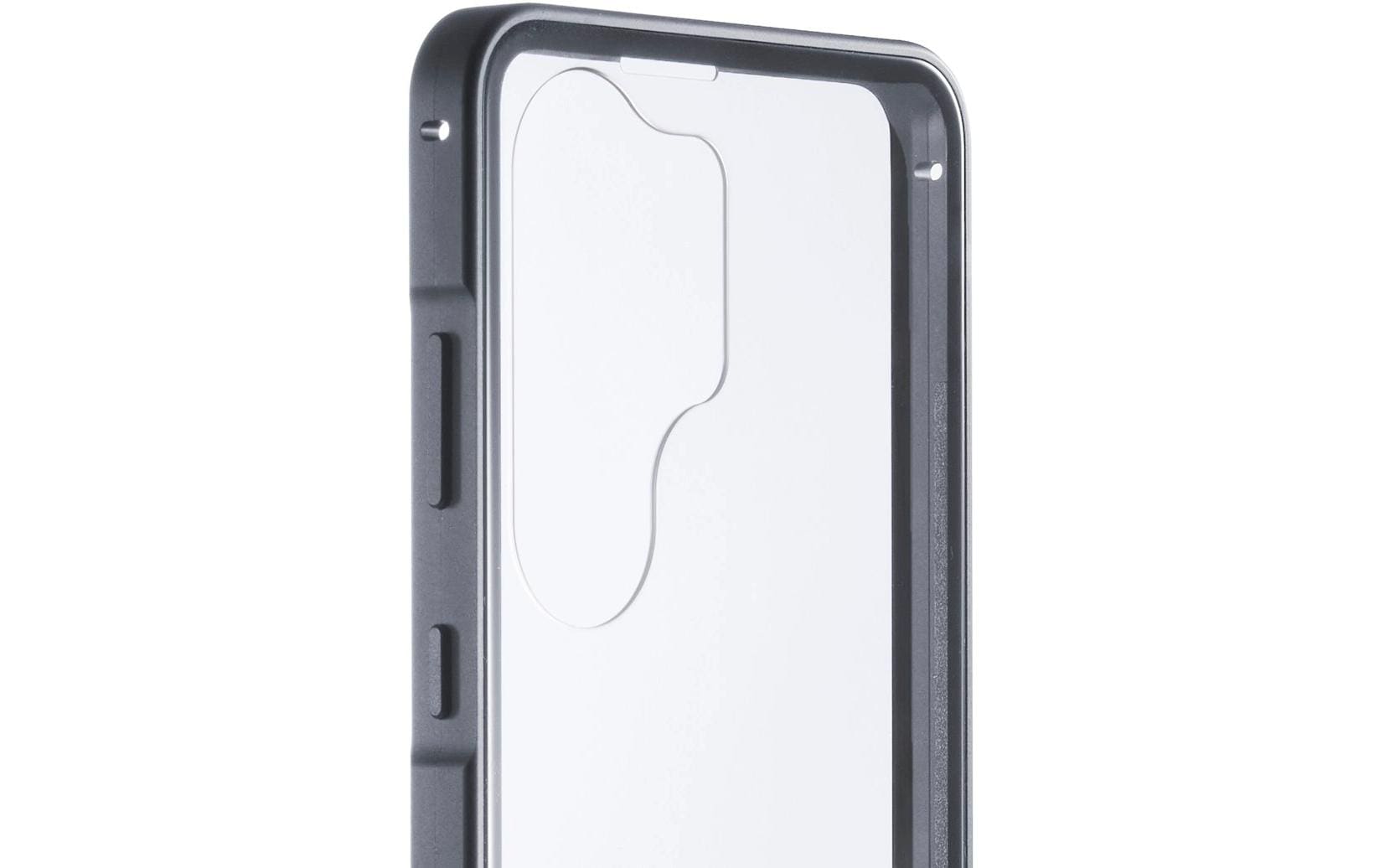 Black Rock Cover 360° Glass – Backcover – für Samsung Galaxy S26 Ultra, Aluminium+Glas+PC, Schwarz/Transparent