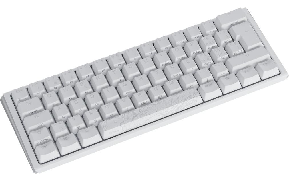 Ducky ONE 3 Mini Classic – Mini Tastatur – Mechanisch, RGB – Verkabelt – USB-C – QWERTZ (CH) – Weiss