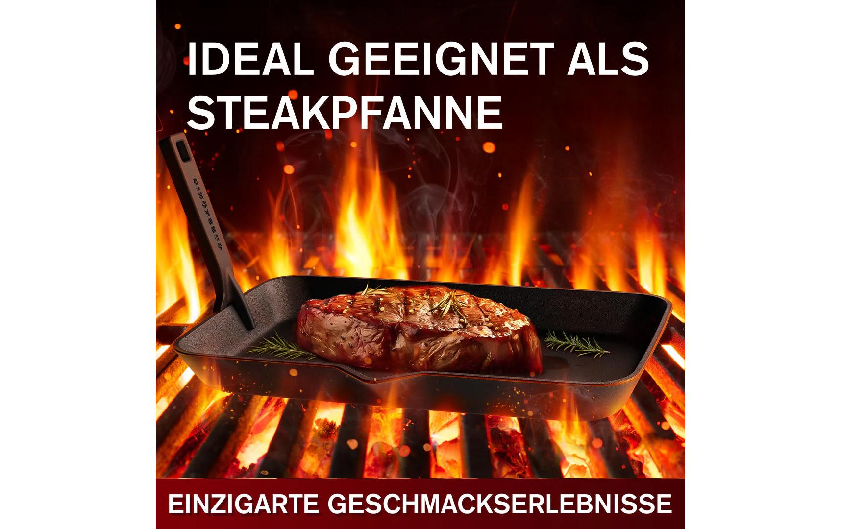 Gusskoenig Fonduepfanne – Gusseisen, Schwarz