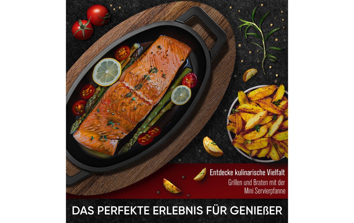 Gusskoenig Fonduepfanne – Gusseisen, Schwarz