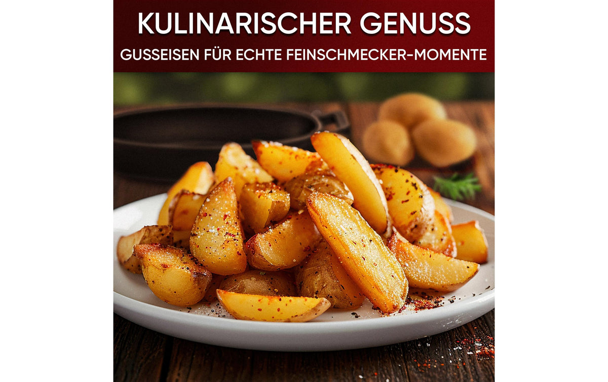 Gusskoenig Fonduepfanne – Gusseisen, Schwarz