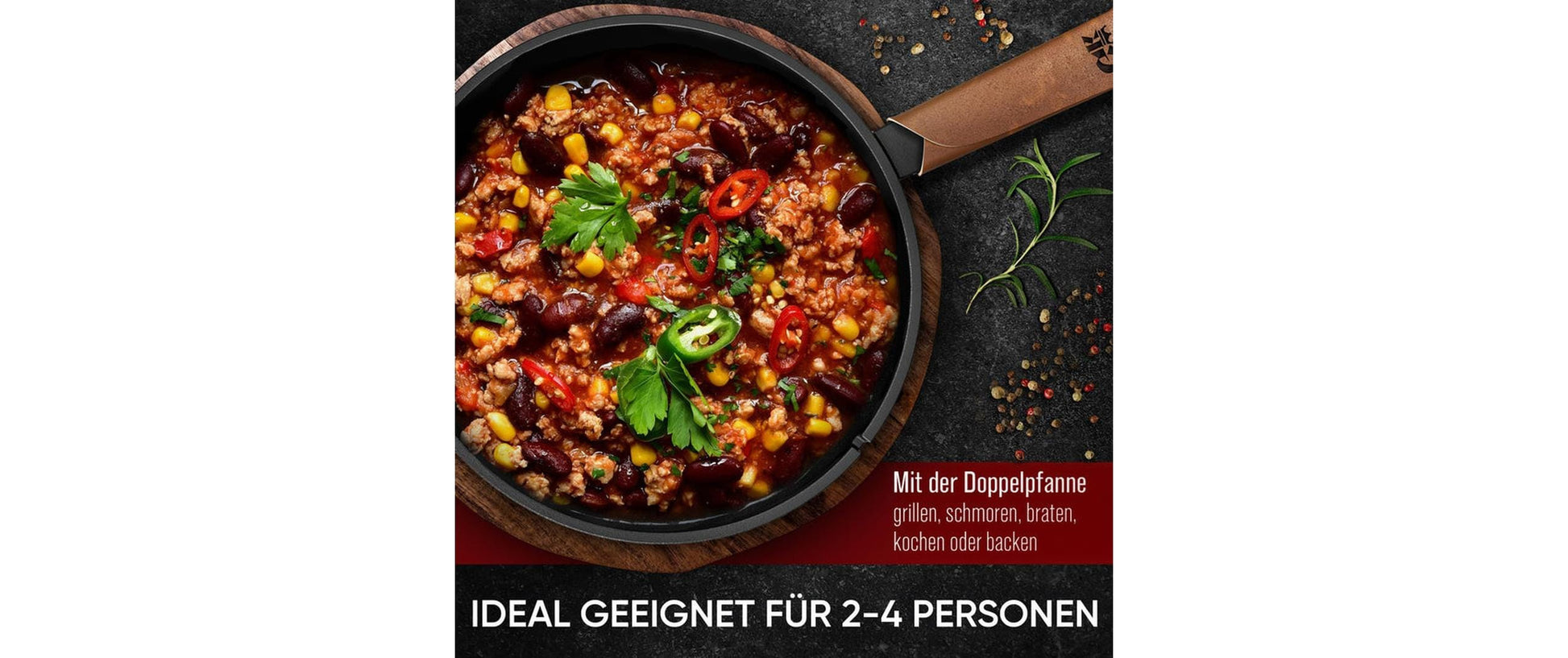 Gusskoenig Kochtopf – 3 L, Gusseisen, Schwarz