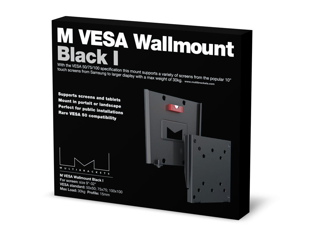 Multibrackets 2988 – Monitor-Wandhalterung – 1 Monitor – 9–32" – VESA 50×50/75×75/100×100 mm