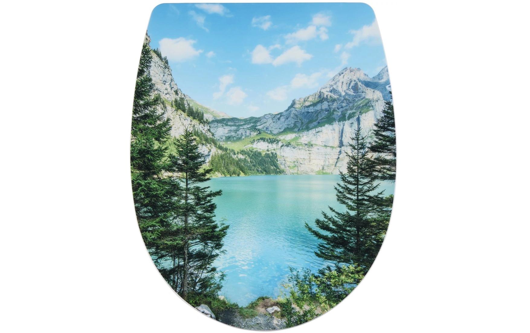 Diaqua WC-Sitz – Duroplast, mehrfarbig, 38 × 46 cm