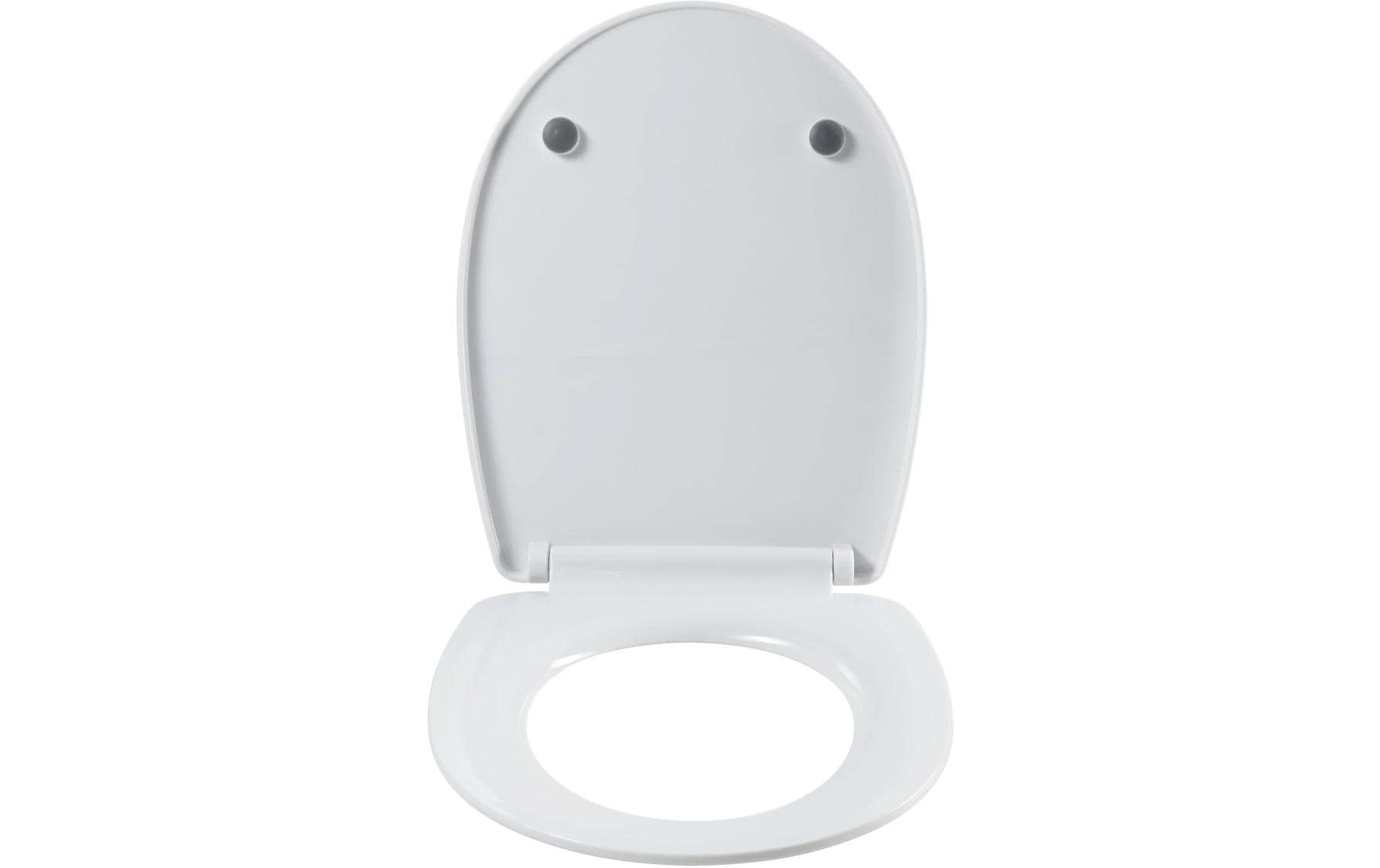 Diaqua WC-Sitz – Duroplast, Blau, Weiss, 36,6 × 45,5 cm