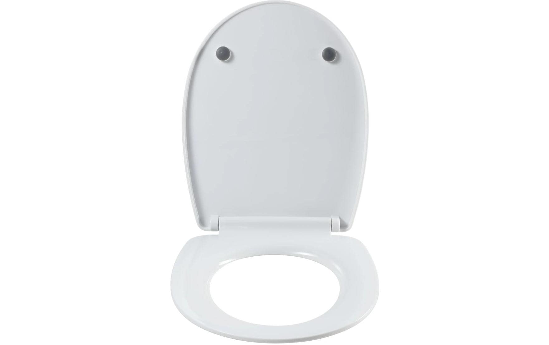 Diaqua WC-Sitz – Duroplast, Blau, Weiss, 36,3 × 45,5 cm