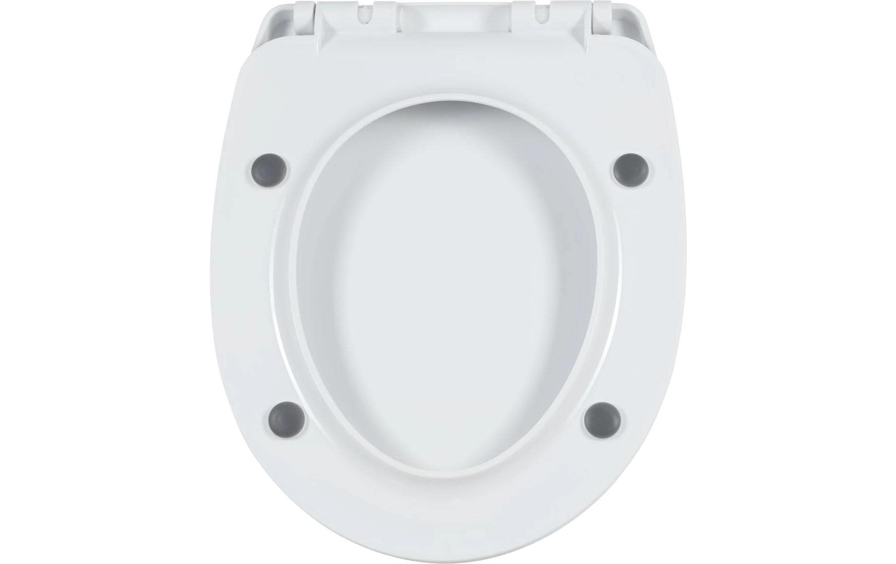 Diaqua WC-Sitz – Duroplast, Blau, Weiss, 36,6 × 45,5 cm