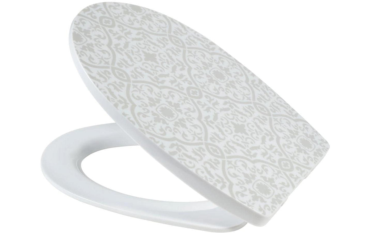 Diaqua Arles Alhambra – WC-Sitz – Duroplast, weiss, 36,3 × 45,5 cm