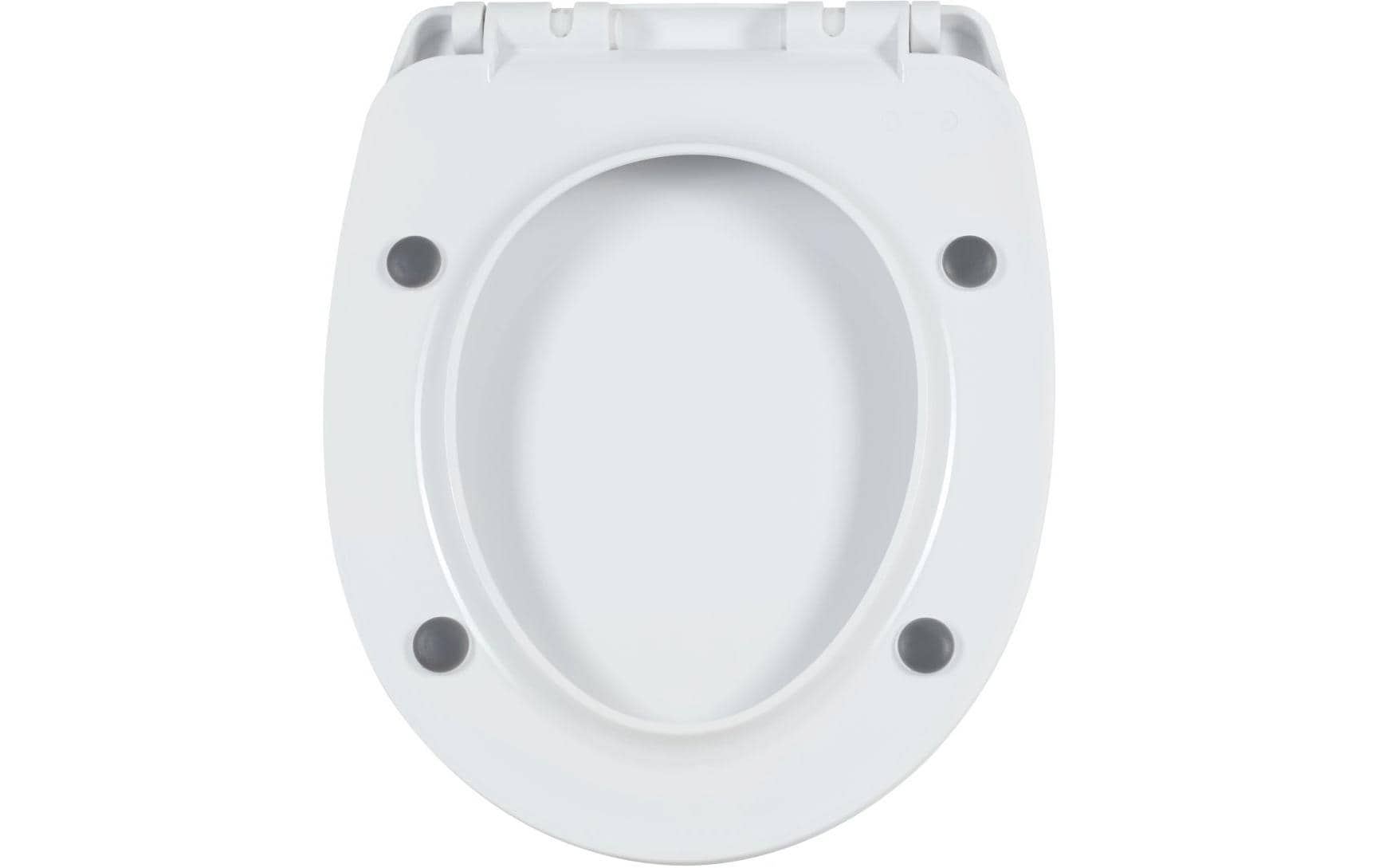 Diaqua WC-Sitz – Duroplast, Blau, Weiss, 36,3 × 45,5 cm