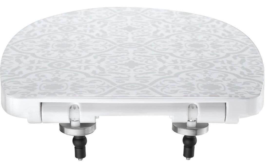 Diaqua Arles Alhambra – WC-Sitz – Duroplast, weiss, 36,3 × 45,5 cm