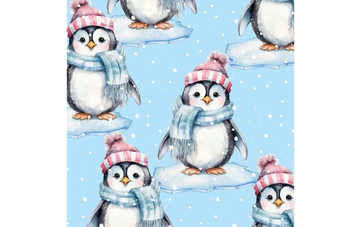 Paper + Design Servietten Pinguin – 24 × 24 cm – 20 Stück