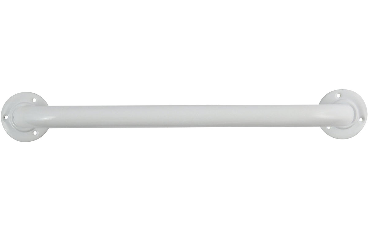 Spirella Wannengriff – 60 cm, Edelstahl, zum Schrauben, Weiss