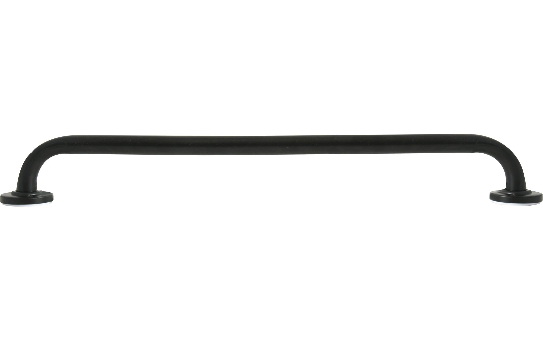 Spirella Wannengriff – 60 cm, Stahl, Wandmontiert, Schwarz