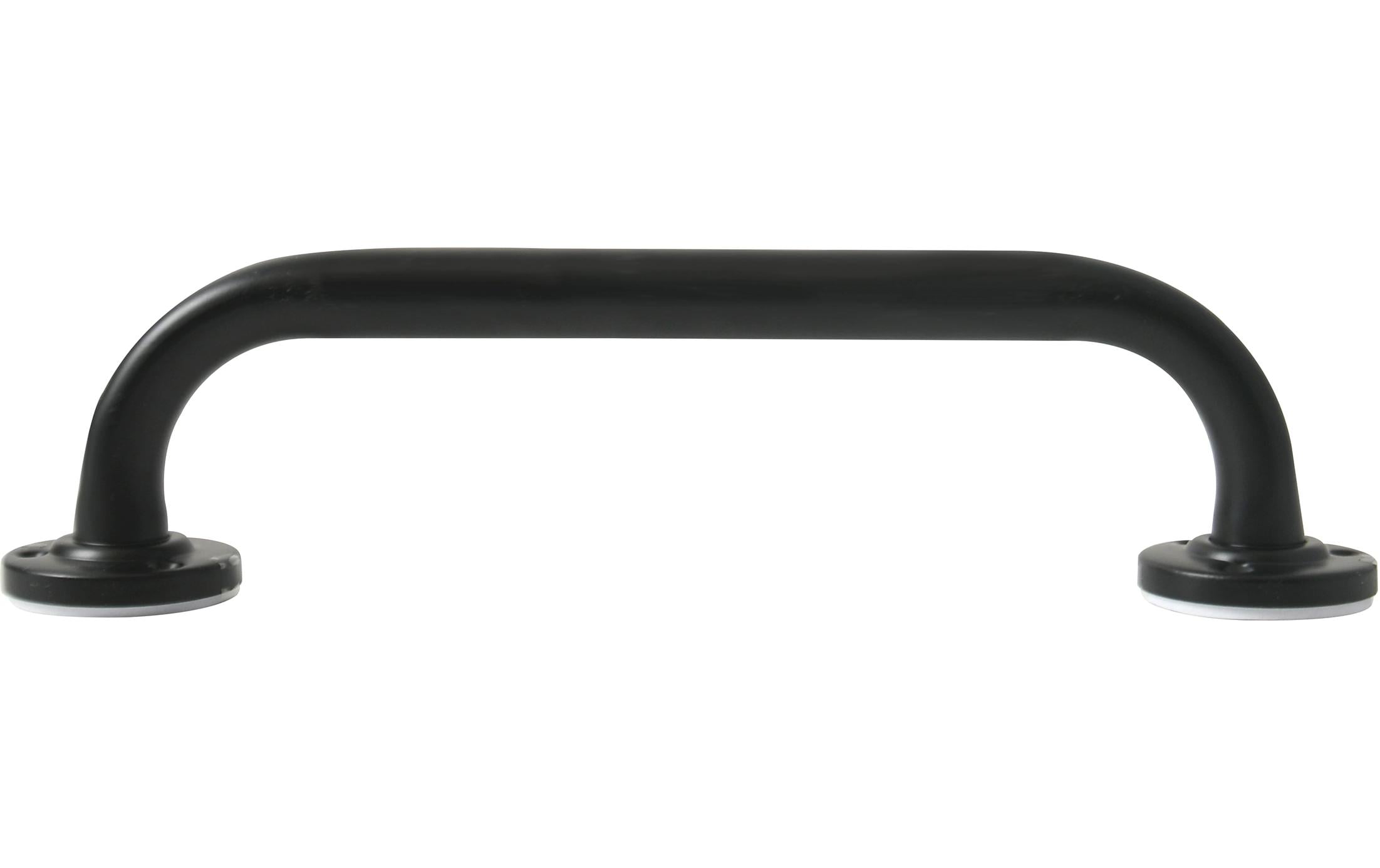 Spirella Wannengriff – 30 cm, Metall, Wandmontiert, Schwarz matt