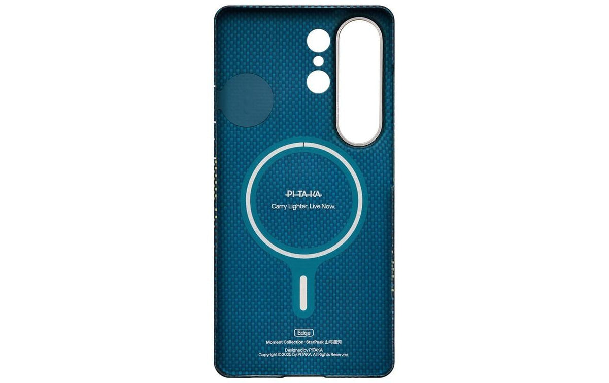 Pitaka Backcover – für Samsung Galaxy S26 Ultra, MagSafe, Aramid, Blau, kratzfest