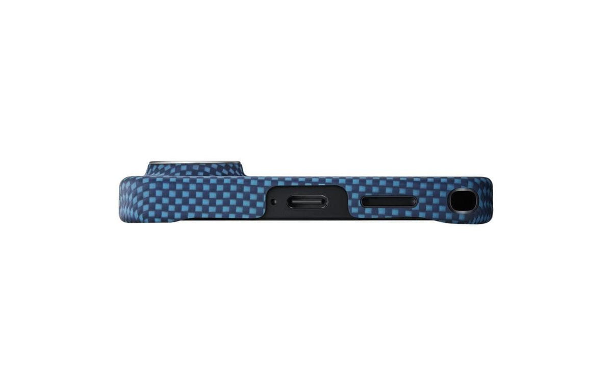 Pitaka Backcover – für Samsung Galaxy S26 Ultra, MagSafe, Aramid, Blau, kratzfest