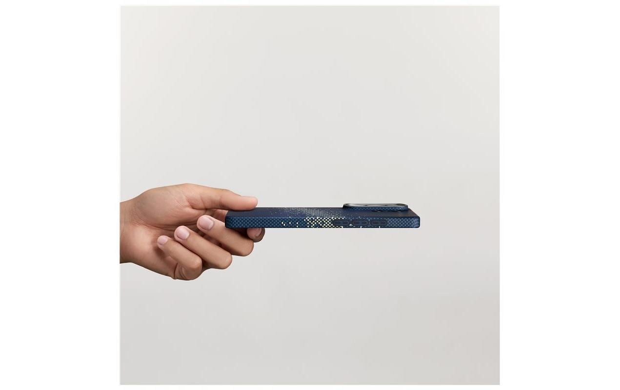 Pitaka Backcover – für Samsung Galaxy S26 Ultra, MagSafe, Aramid, Blau, kratzfest