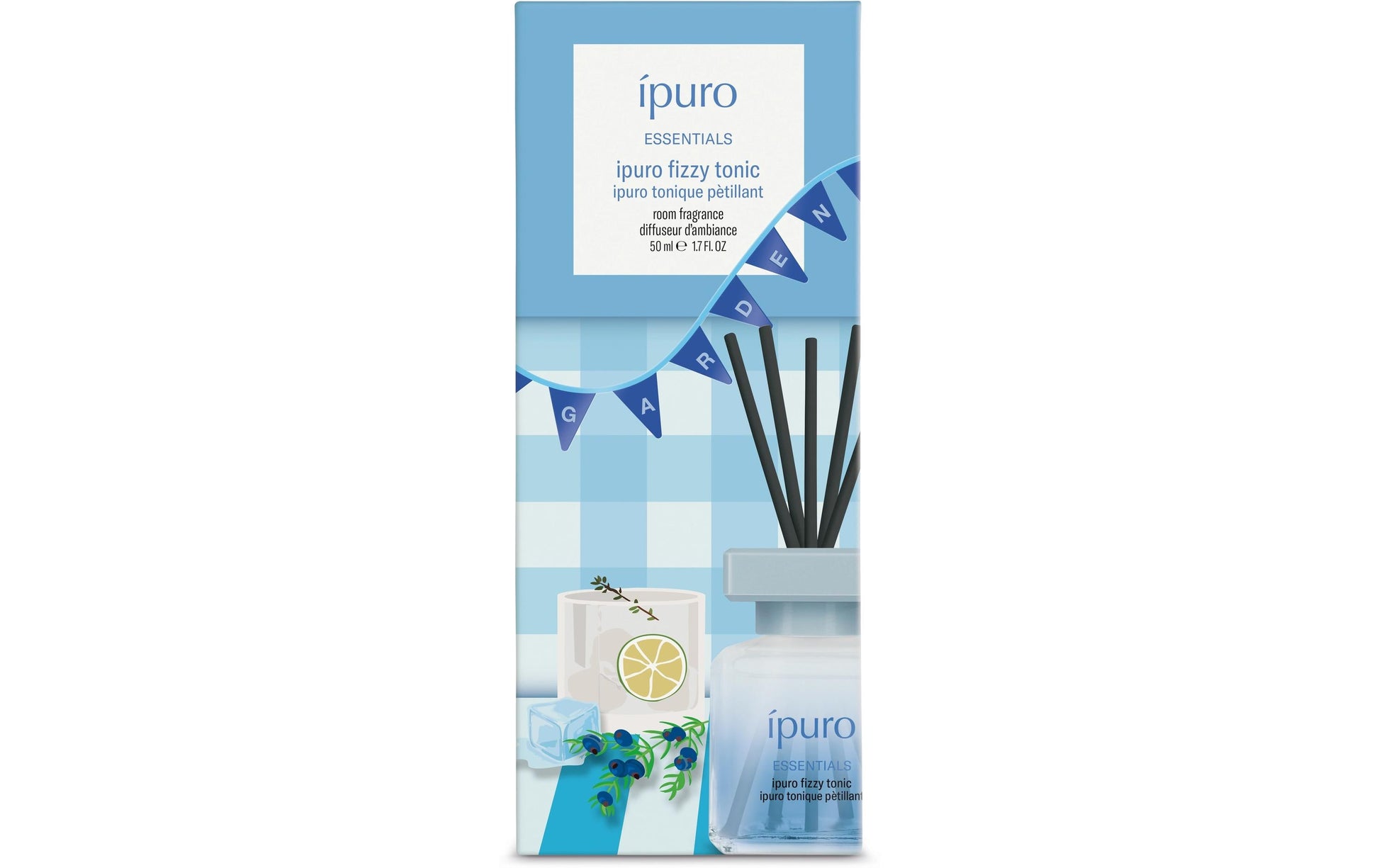 Ipuro Fizzy tonic (Gin, Pfeffer) – Raumspray, 50 ml