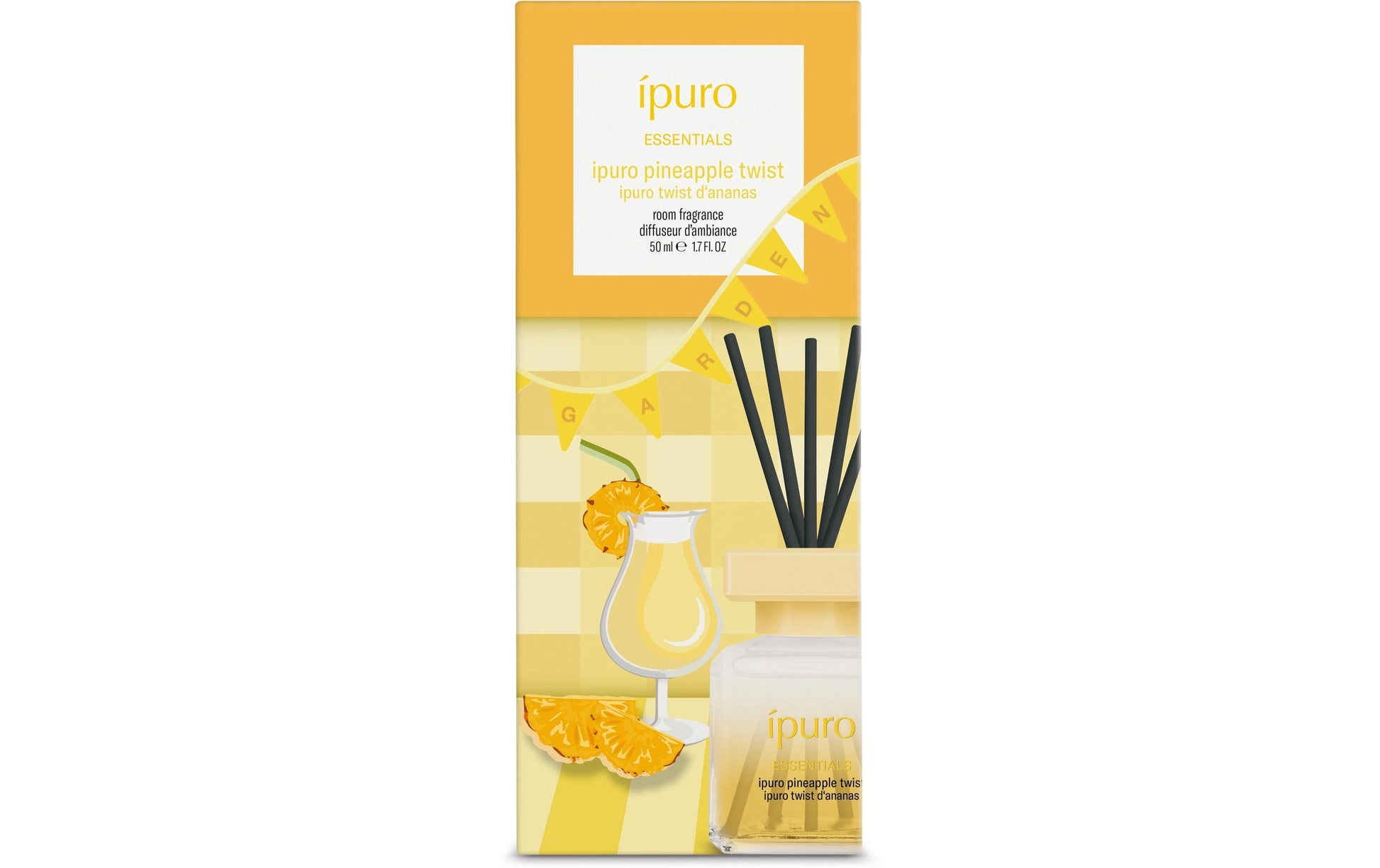 Ipuro Pineapple Twist – Raumspray, 50 ml