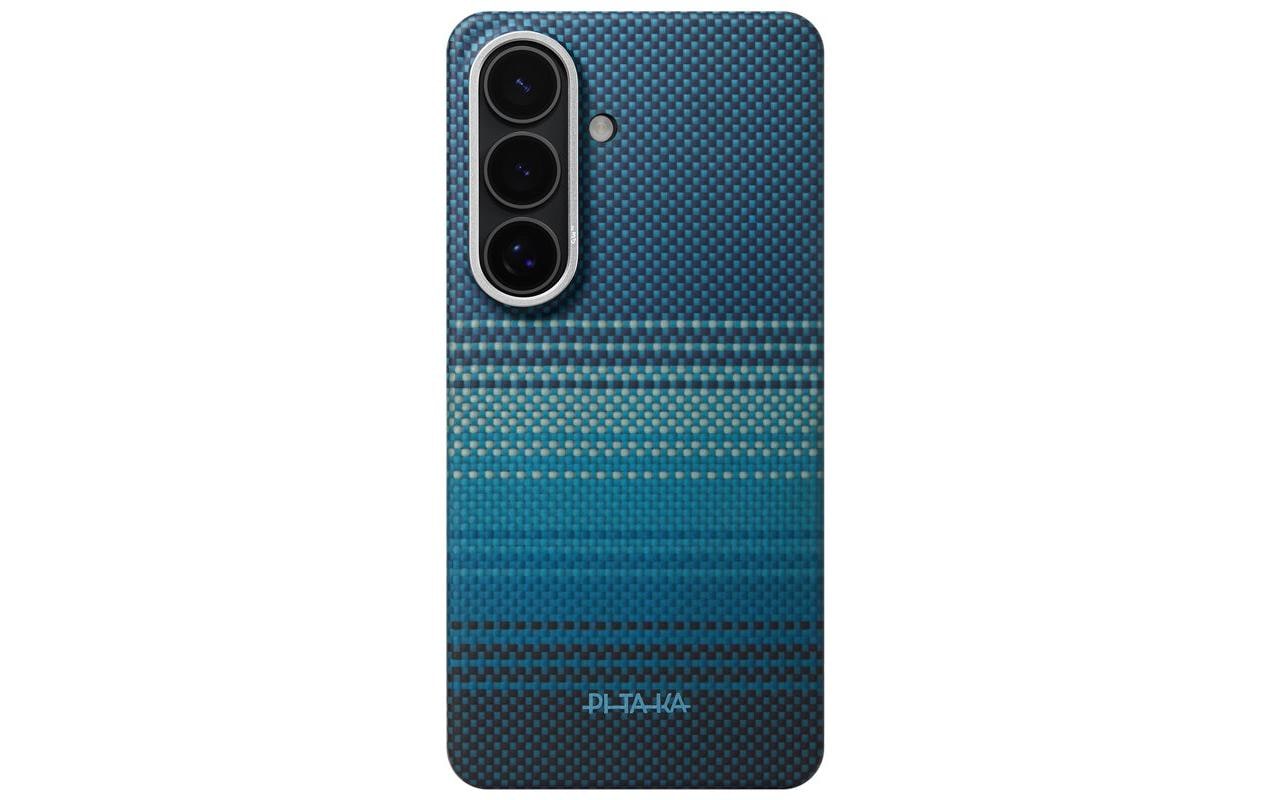Pitaka Aaron – Backcover – für Samsung Galaxy S26, MagSafe, Aramid, Blau